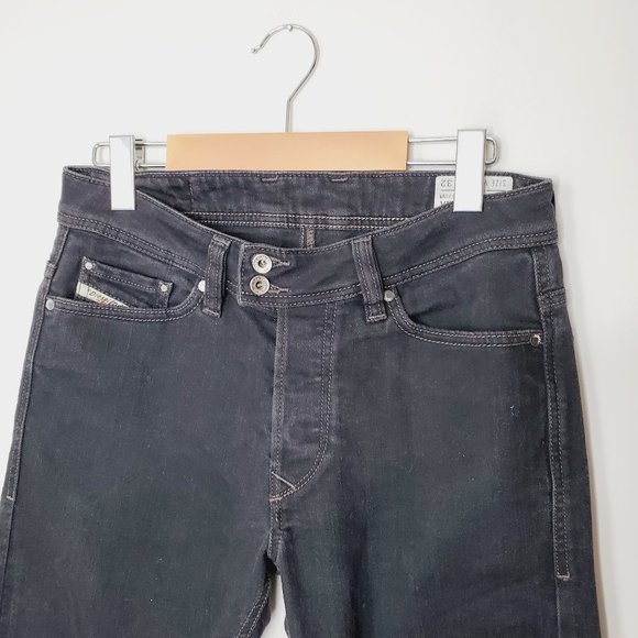 DIESEL Viker-R-Box Black Straight Jeans - Picture 6 of 9